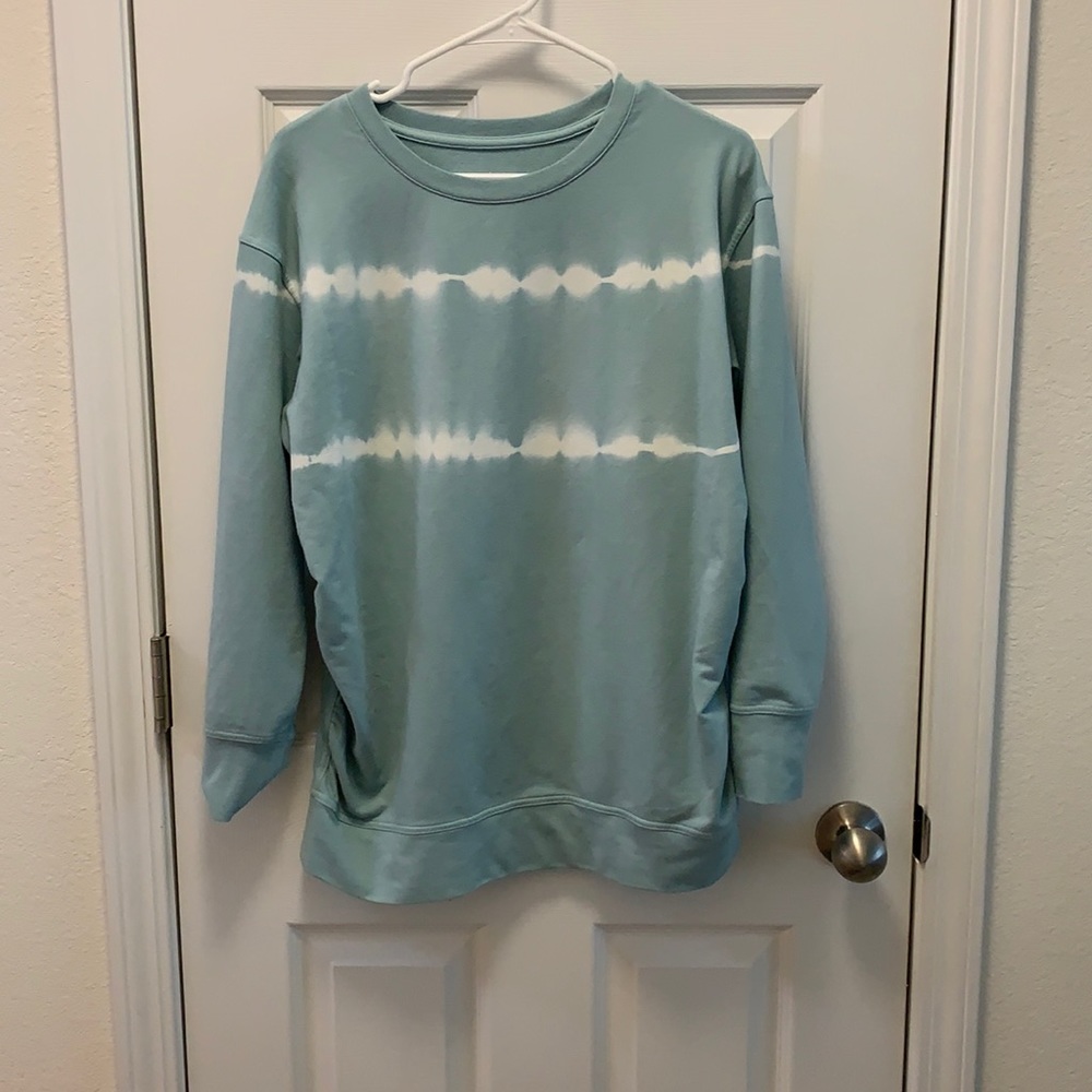 Isabel Maternity tie-dye pull over